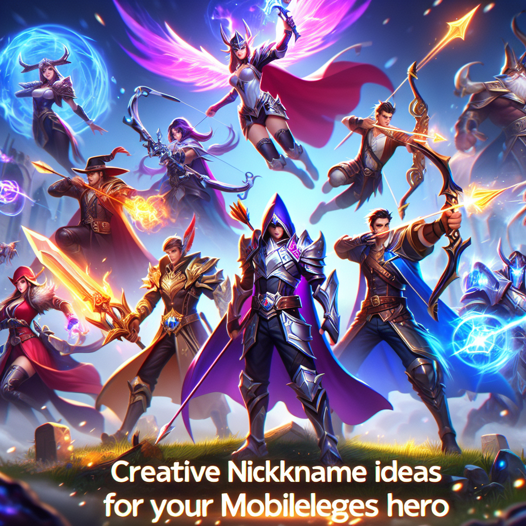 Creative Nickname Ideas for Your Mobile Legends Hero
