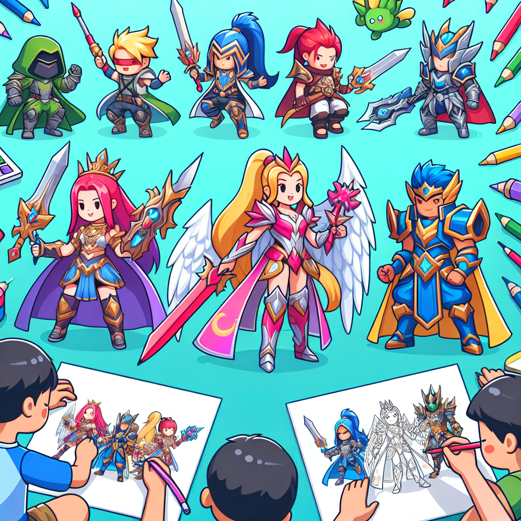 Gambar Mewarnai Mobile Legend untuk Anak-anak: Kreasi Seru dan Edukatif