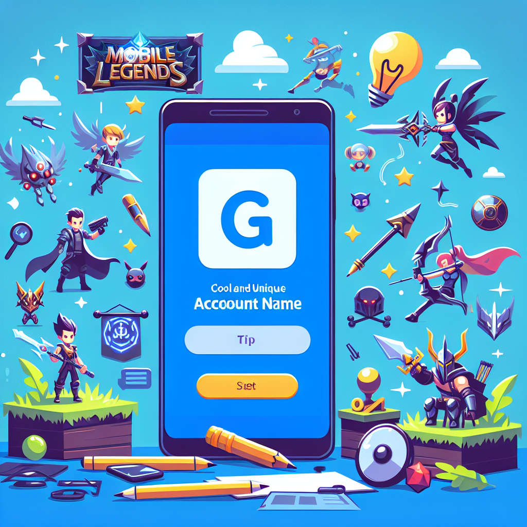 Tips Membuat Nama Akun Mobile Legend yang Keren dan Unik