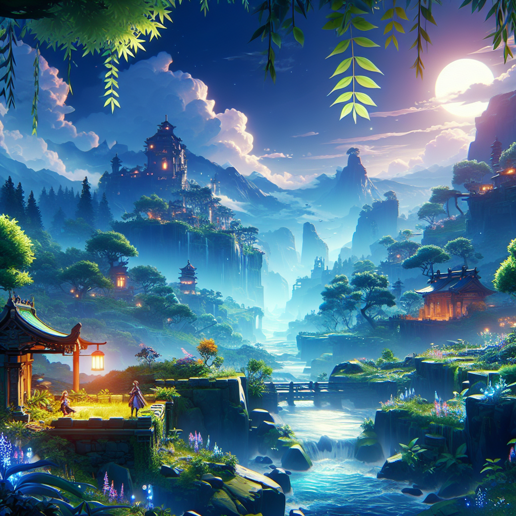 Game-Game yang Mirip Genshin Impact dengan Dunia Terbuka yang Memukau